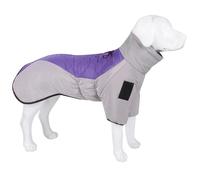 Veste Chaude d'automne Et d'hiver pour Chien, Vêtements D'extérieur Coupe-Vent Imperméables pour Chiens De Taille Moyenne Et Grande, Labrador Golden Retriever, Vêtements De Travail,Violet,3XL