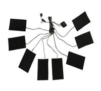 Veste chauffante d'hiver - Tissu chauffant USB 8 en 1 pour temps froid | Coussin chauffant rechargeable | Équipement d'aventure en plein air pour le ski, la randonnée, le cyclisme | Gilet à