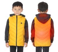 Veste chauffante électrique d'hiver for Enfants, Manteau Doudoune USB for Enfants, Garçons Filles Manteau Chauffant Intelligent, Gilet Chauffant électrique, Gilet Chauffant électrique