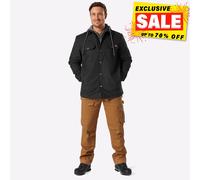 Dickies, Homme, VESTE POLAIRE DUCK À CAPUCHE POUR HOMME STYLE DÉCONTRACTÉ, noir, M