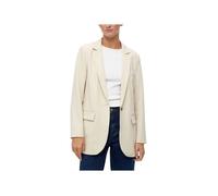 Veste classique - SIGRID - Blanc casse - Coupe droite - Col cranté - Manches longues 40