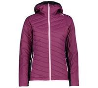 Veste CMP Femme Fix Hoodie - Violet - Taille 36 - Rembourrage Primaloft Black Insulation Hi Loft Ultra XS