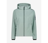 Veste CMP Full Zip Hood Softshell bleu pastel femme - L
