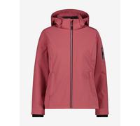 Veste CMP Full Zip Hood Softshell rose framboise femme - S
