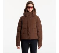 Columbia - Doudoune courte en duvet naturel - Amaze Puff Hooded Jacket Tobacco - Taille S - Marron Marron S