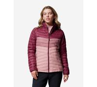 Veste Columbia Powder Pass rose bordeaux femme - S