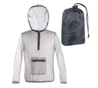 Veste - Combinaison d'extérieur, vêtements anti-mouches en polyester | Vêtements en maille filet moucheron à capuche respirant pour hommes femmes adultes activités de pêche en plein air