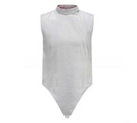 Veste conductrice pour sports d'escrime avec fermeture éclair intégrale et coutures lisses pour réduire les interférences pendant les mouvements (46#)