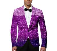 Veste Costume Homme Carnaval Blazer Homme Costume Rouge Japonaise Blouson Paillette Victorienne Sequin Vintage Tenue Africaine Déguisement Disco Mexicain Fit Fluo Redingote Oversize Brillante