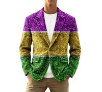 Veste Costume Homme Carnaval Veste Homme Costume Redingote Costumes Blouson Paillette Déguisement Mexicain Blazer A Sequins Soiree Blazers Tweed Tenue Africaine Médiéval Velours Rouge 4XL À