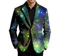 Veste Costume Homme Veste Costume Homme Carnaval Noir Gothique Deguisement Fluo Vintage Rouge Blouson Tweed Mariage Blazer Disco Déguisement Mexicain Jacquard Casual 4XL Sequin Velours Cotele Soiree