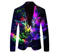 Veste Costume Homme - Veste d'arrivée Moderne et élégante pour Homme avec cranté Parfaite pour Les Occasions festives et cérémonies