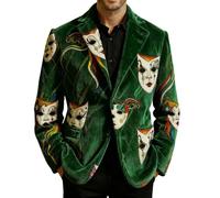 Veste Costume Homme Veste De Costume Homme Sequins Autrichienne Redingote Paillette Blazer Violet Velours Brillante Rouge Noir Tenue Africaine Disco Médiéval Fluo Bling 3XL Japonaise Vetement