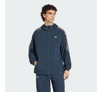 Adidas Originals Striped Regular Windrunner Jacket Bleu S Homme