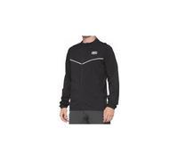 Veste coupe vent 100 extensible corridor noir
