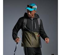 Veste coupe-vent à capuche avec cordon de serrage, résistante à l'eau, à poches multiples et fermeture éclair, polyvalente pour le port quotidien, pour l'automne, du vieux style monétaire au printemps