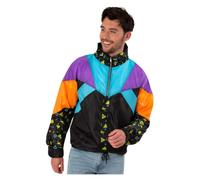 Veste Coupe-Vent Années 80 Adultes Survêtement Années 1980 Déguisement Rétro