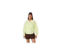 Veste coupe vent asics nagino run jaune femme