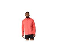 Veste coupe vent asics road packable rouge homme