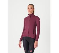 Veste coupe-vent Castelli Alpha 150 Rosso Corsa bordeaux femme - L