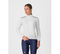 Veste coupe-vent Castelli Espresso Air blanc ivoire femme - XL