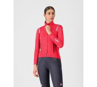Veste coupe-vent Castelli Perfetto RoS 3 Rosso Corsa rouge hibiscus femme - S