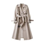 Veste Coupe-Vent Coupe-Vent Coupe Manteau Pardessus vêtements d'extérieur Solide Trench Longue Femme Manteau Femme Peignoir Polaire Longue Veste Polaire Maison