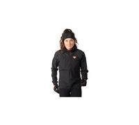 Veste coupe vent dynafit trail reflective noir femme