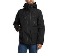 Superdry Ultimate EMB Windbreaker JKT A2 Wind Family, Noir de Jet, XL Homme