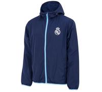 Veste Coupe vent enfant - REAL MADRID - Imperméable - Polyester - Bleu 12 ans