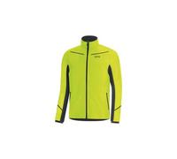 GORE WEAR R3 Homme Veste Partial GORE-TEX INFINIUM, S, Jaune fluo/Noir
