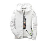 Veste Coupe Vent Homme Randonnée Legere Parka Grande Taille Impermeable Running Veste Pluie Veste Chaud Respirante Jacket Zippée Sport Manteau Blouson Hiver Veste de Pluie