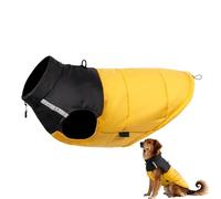 Veste coupe-vent imperméable à 3 couches pour chiot, manteau d'hiver 2 en 1 avec doublure en polaire épaisse pour chiens et chats de petite et moyenne taille, vêtement d'extérieur résistant à la neige