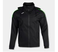 Veste Coupe vent - JOMA - Trivor - Imperméable - Respirante - Noir/Vert XL