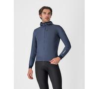 Veste coupe-vent légère Castelli Fly Unltd bleu acier - XL