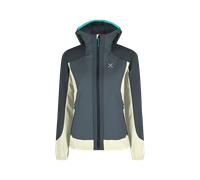 Veste coupe-vent Montura Dolomiti Wind Hooded Jacket Woman pour femme bleu graphite/turquoise S