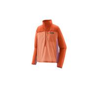 Veste coupe vent patagonia houdini stash 1 2 zip orange femme