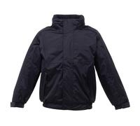 Veste coupe-vent polyester noir/ gris 9/10A