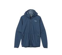 Veste coupe-vent pour homme Rab Windgather Hoody bleu tempête XL
