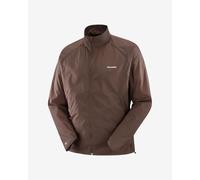 Veste coupe-vent Salomon SHKout Fly marron foncé - S