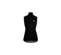 Veste coupe vent sans manche femme odlo zeroweight warm noir