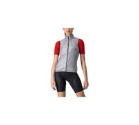Veste coupe vent sans manches femme castelli aria gris