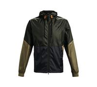 Veste coupe-vent - Under Armour - LEGACY - Noir, Marron - Imperméable, Respirant, Randonnée, Running