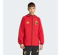 Veste coupe-vent zip intégral Belgique Tiro Travel Team Power Red 2 XS