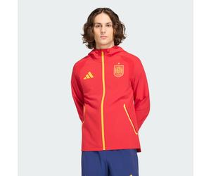 Veste coupe-vent zip intégral Espagne Tiro Travel Team Power Red 2 2XL