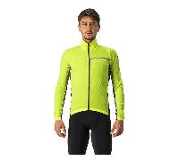 Veste Coupe-Vente Castelli Squadra Stretch Jaune Flour, Taille S