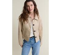 Veste courte avec coton - Vera - 40 - Beige - Femme - Etam