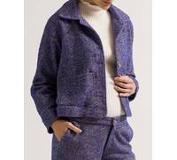 Veste courte de maternité pippa bleu XL