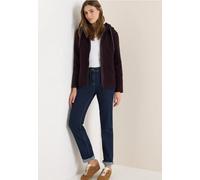 Veste courte effet laine
