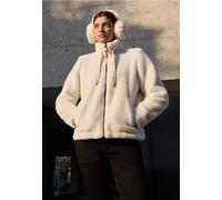Veste courte en imitation fourrure